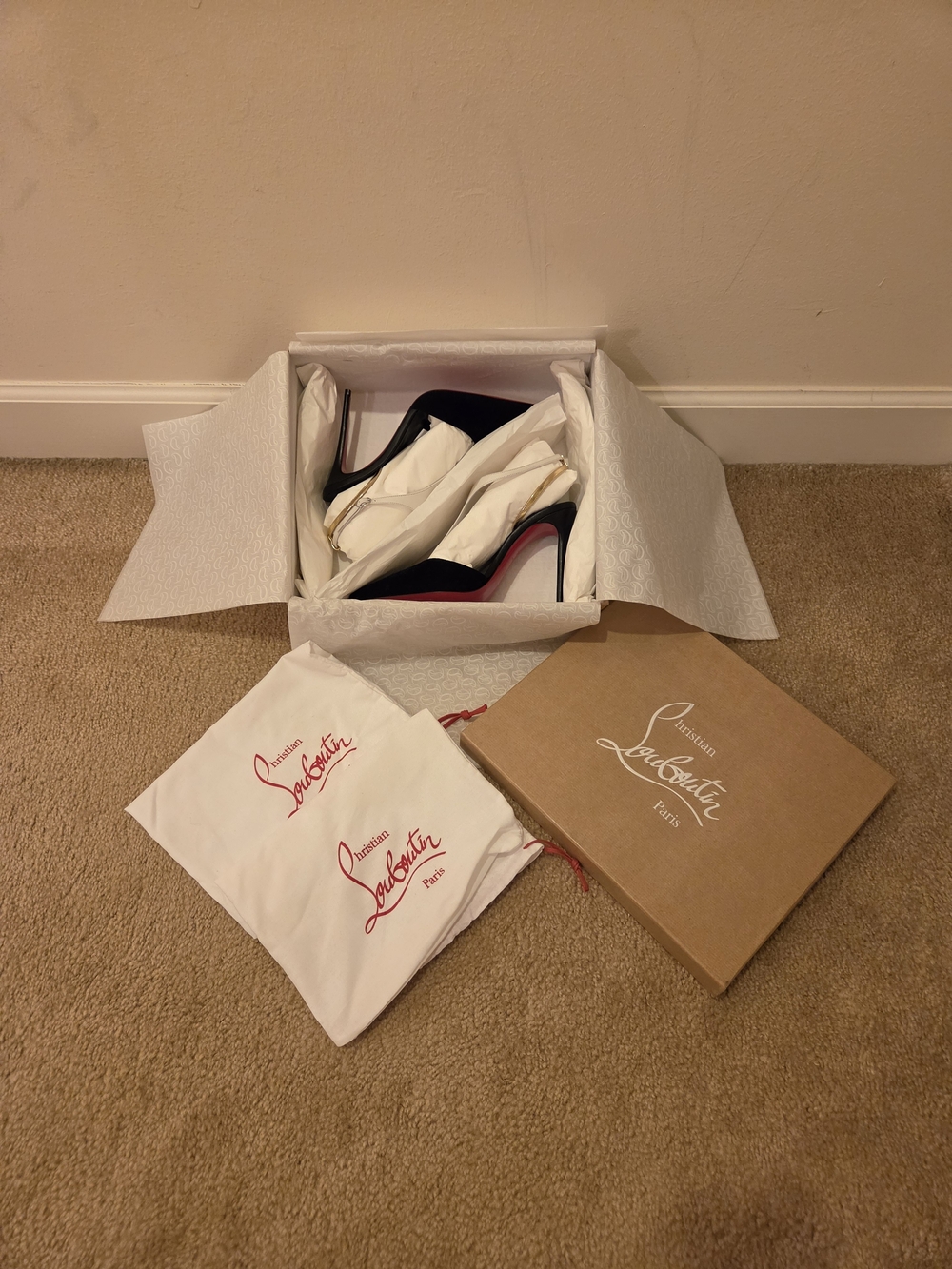 NEW Louboutin Athina 100 38 - Picture 3 of 10